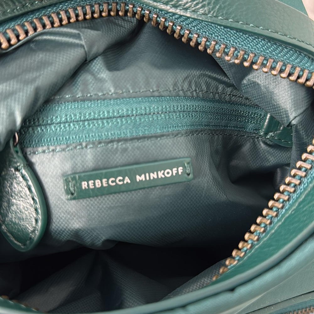 GREEN REBECCA MINKOFF SHOULDER BAG / HANDBAG - Picture 12 of 12